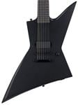 ESP LTD EX7 Baritone Electric Guitar Black Metal